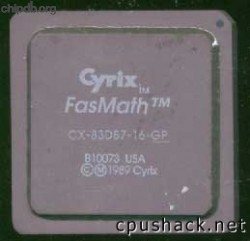 Cyrix CX-83D87-16-GP