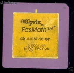 Cyrix CX83D87-20-GP diff print