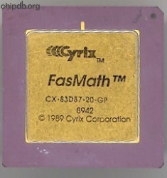 Cyrix CX83D87-20-GP