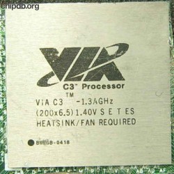 Cyrix VIA C3 13AGHz ES