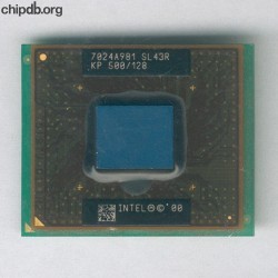Intel Celeron Mobile KP 500/128 SL43R Intel Celeron Mobile KP 500/128 SL43R