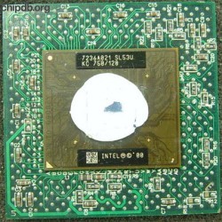 Intel Celeron Mobile KC 750/128 SL53U
