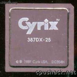 Cyrix 387DX-25