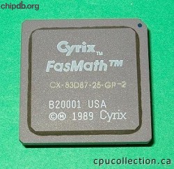 Cyrix CX-83D87-25-GP-2