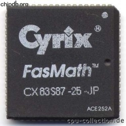 Cyrix CX-83S87-25-JP
