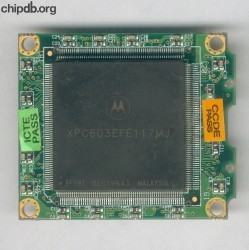 Motorola PPC XPC603EFE117MJ