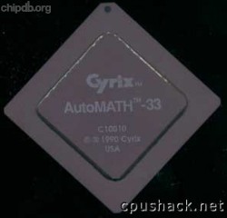 Cyrix AutoMATH-33