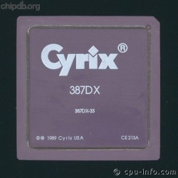 Cyrix 387DX-33