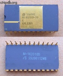 National Semiconductor NS32201D-10