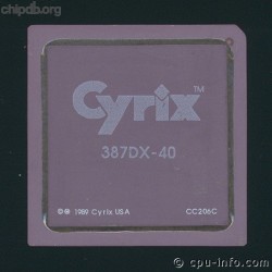 Cyrix 387DX-40