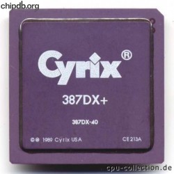 Cyrix CX-387DX-40 DX+