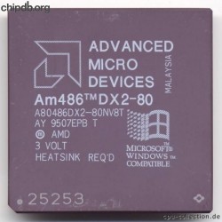 AMD A80486DX2-80NV8T diff print