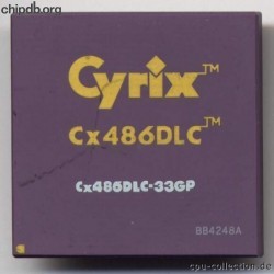 Cyrix Cx486DLC-33GP no oem text Cyrix Cx486DLC-33GP no oem text