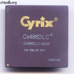 Cyrix Cx486DLC-40GP (R) Cyrix Cx486DLC-40GP (R)