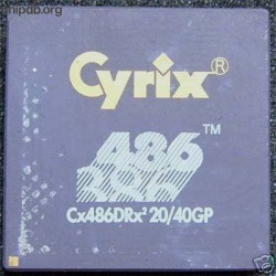 Cyrix Cx486Drx2 20/40GP Cyrix Cx486Drx2 20/40GP