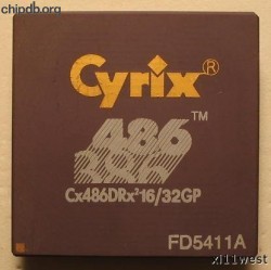 Cyrix Cx486DRx2 16/32GP