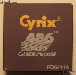 Cyrix Cx486DRx2 16/32GP Cyrix Cx486DRx2 16/32GP