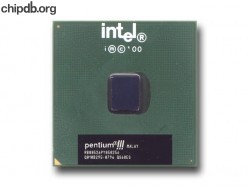 Intel Pentium III RB80526PY850256 QS68ES