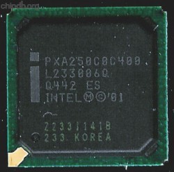 Intel PXA250 PXA250C0C400 Q442 ES Intel PXA250 PXA250C0C400 Q442 ES