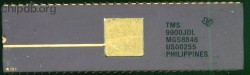 Texas Instruments TMS9900JDL purple sideprint black