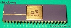 Texas Instruments TMS9981JDL cap-print
