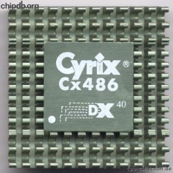 Cyrix Cx486DX40 old cooler Cyrix Cx486DX40 old cooler