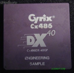 Cyrix Cx486DX-40GP ES Cyrix Cx486DX-40GP ES