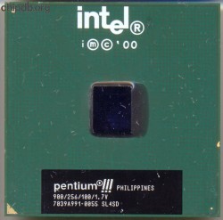 Intel Pentium III 900/256/100/1.7V SL4SD