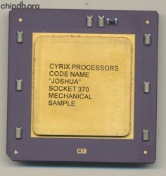 Cyrix Joshua Mechanical Sample