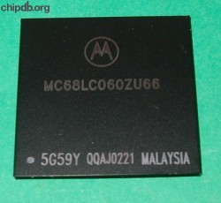 Motorola MC68LC060ZU66