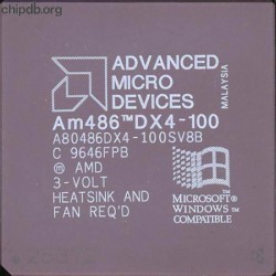 AMD A80486DX4-100SV8B diff print 2