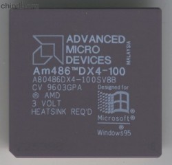 AMD A80486DX4-100SV8B no n