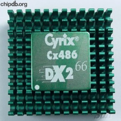 Cyrix Cx486DX2-V66GP heatsink diff font Cyrix Cx486DX2-V66GP heatsink diff font