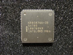 Intel N80387SX-25 SX105 FAKE