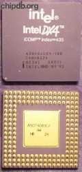 Intel A80486DX4-100 SX871 FAKE
