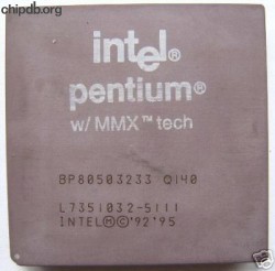 Intel Pentium BP80503233 Q140 FAKE