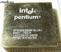 Intel Pentium BP80503200 SL28J FAKE