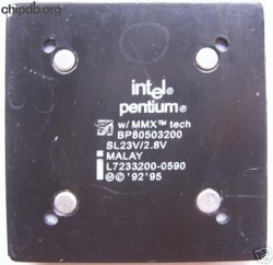 Intel Pentium BP80503200 SL23V FAKE