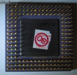 Texas Instruments 486DX2-G80-GA FAKE bottom