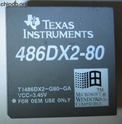 Texas Instruments 486DX2-G80-GA FAKE
