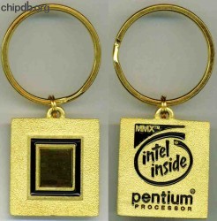 Intel keychain Pentium MMX