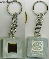 Intel keychain Pentium 4
