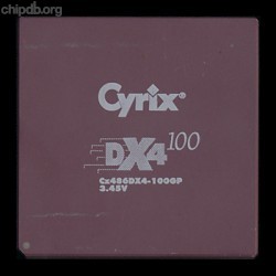 Cyrix Cx486DX4-100GP 3.45V Cyrix Cx486DX4-100GP 3.45V