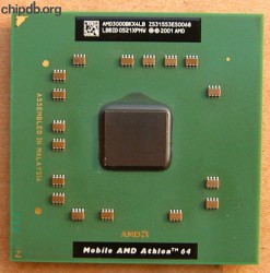 AMD Athlon 64 Mobile AMD3000BKX4LB LBBID AMD Athlon 64 Mobile AMD3000BKX4LB LBBID