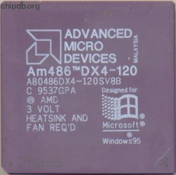 AMD A80486DX4-120SV8B AMD A80486DX4-120SV8B