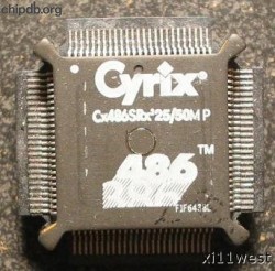 Cyrix CX486SRx2 25/50M P