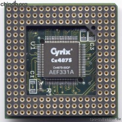 Cyrix Cx487S-33QP