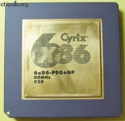 Cyrix 6x86-P90+GP 028 Cyrix 6x86-P90+GP 028