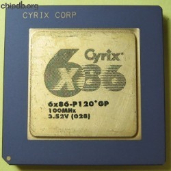 Cyrix 6x86-P120+GP 3.52V (028) Cyrix 6x86-P120+GP 3.52V (028)