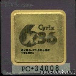 Cyrix 6x86-P150+GP Cyrix 6x86-P150+GP